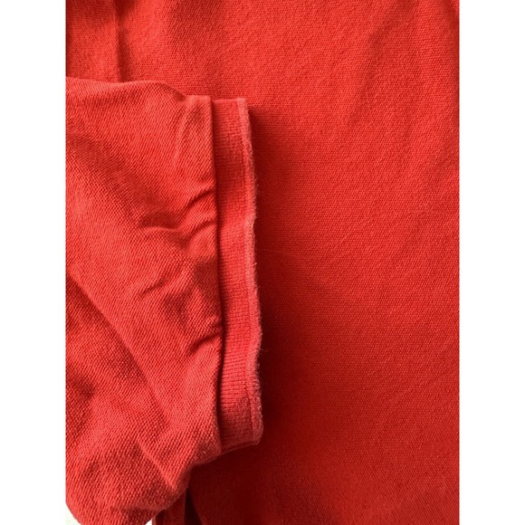 Polo Ralph Lauren, Golf Shirt Mens 2XLT Red w/Navy Blue Pony Preppy - Picture 9 of 12